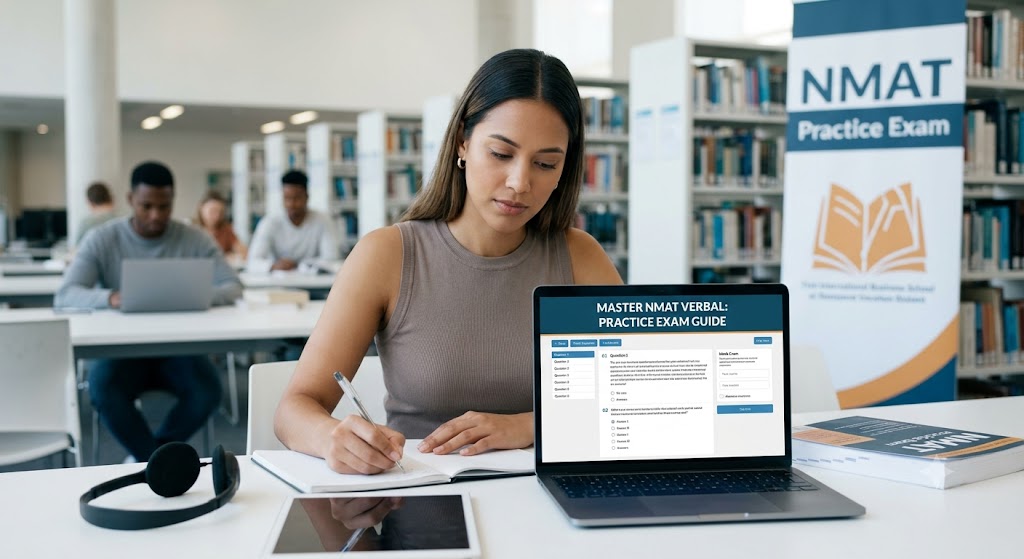 NMAT Verbal Practice Test Banner