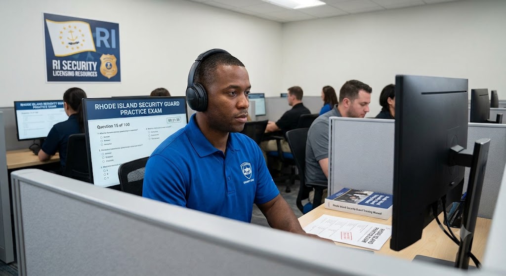 Rhode Island Security Guard Practice Exam Banner