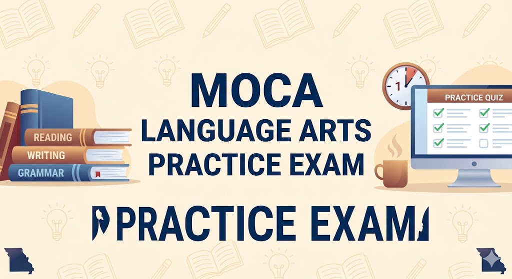 MoCA Language Arts Practice Test Banner