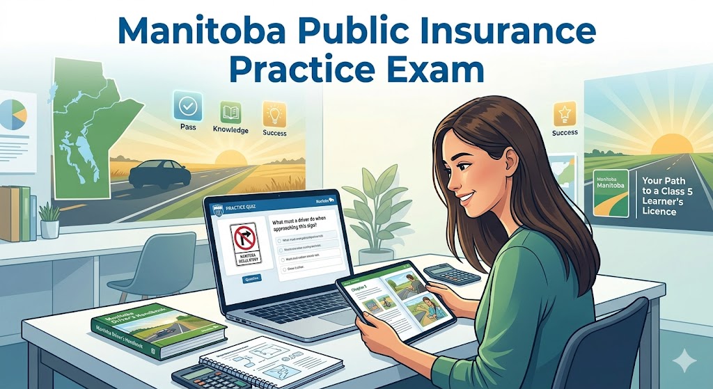 Manitoba Public Insurance Practice Test Banner