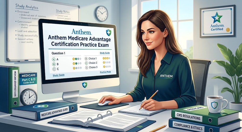 Anthem Medicare Advantage Certification Practice Exam Banner