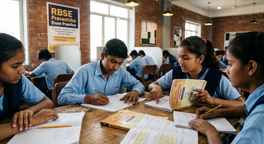 RBSE Praveshika Practice Test & Exam Prep | India Banner