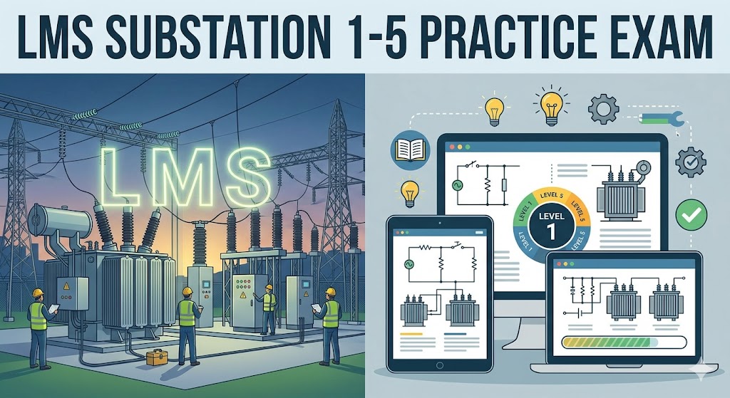 LMS Substation 1-5 Practice Test Banner