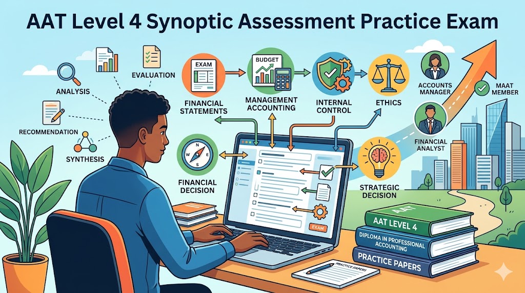 AAT Level 4 Synoptic Assessment Practice Exam Banner