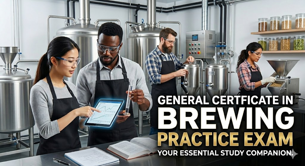 General Certificate in Brewing Practice Exam Banner