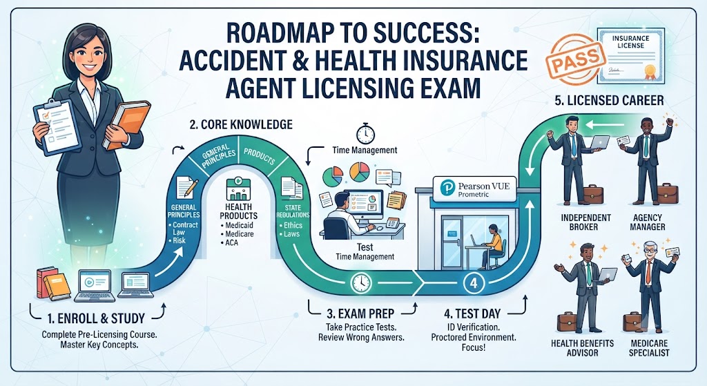 Accident and Health Insurance Agent/Broker Practice Exam Banner