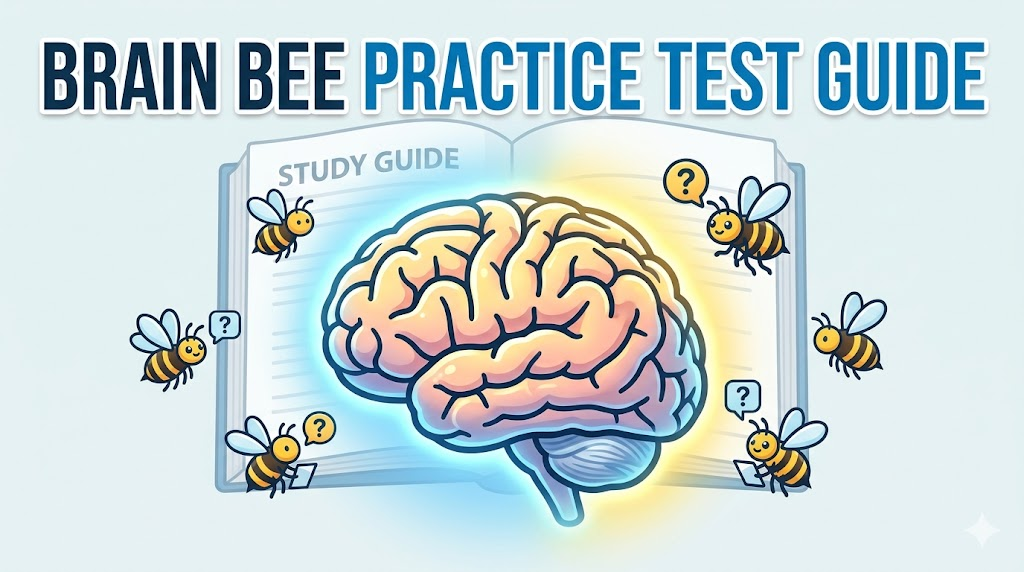Brain Bee Practice Test Banner