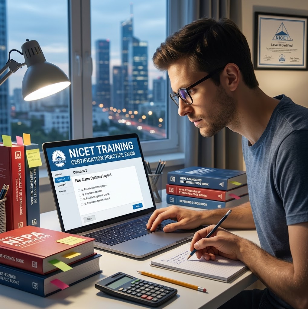 NICET Training Certification Practice Test Banner