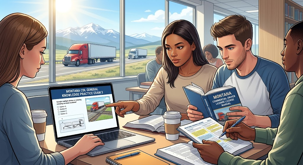 Montana CDL General Knowledge Practice Test 3 Banner