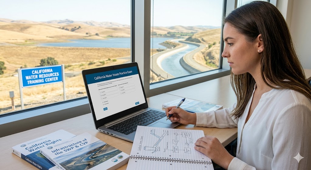 California Water Issues Practice Test Banner