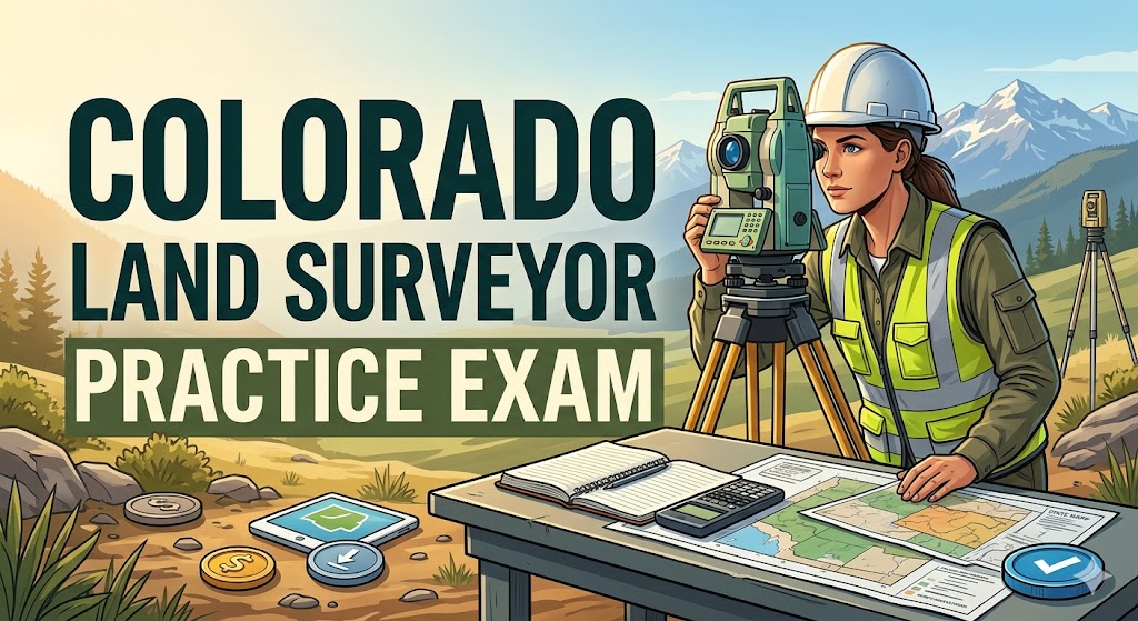 Colorado Land Surveyor Practice Exam Banner