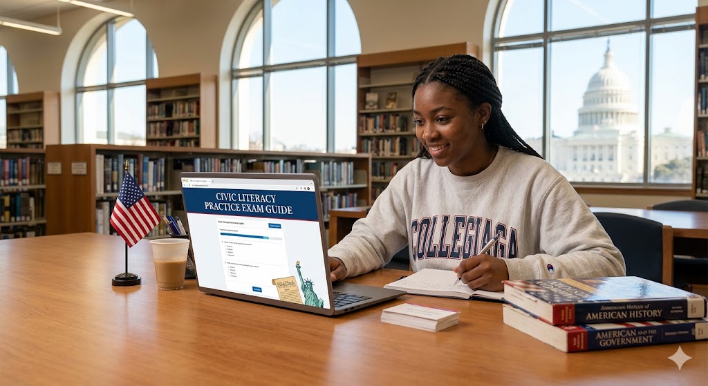 Civic Literacy Practice Test Banner