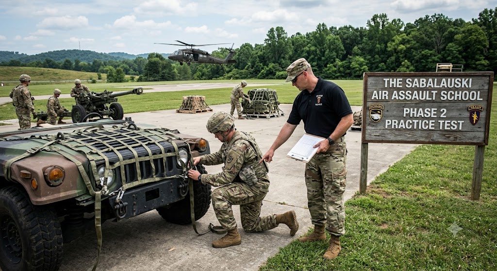 Sabalauski Air Assault School Phase 2 Practice Test Banner