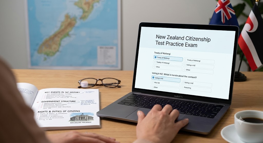 Government Practice Test & Exam Prep | New Zealand Banner