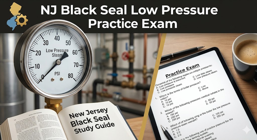 NJ Black Seal Low Pressure Practice Exam Banner