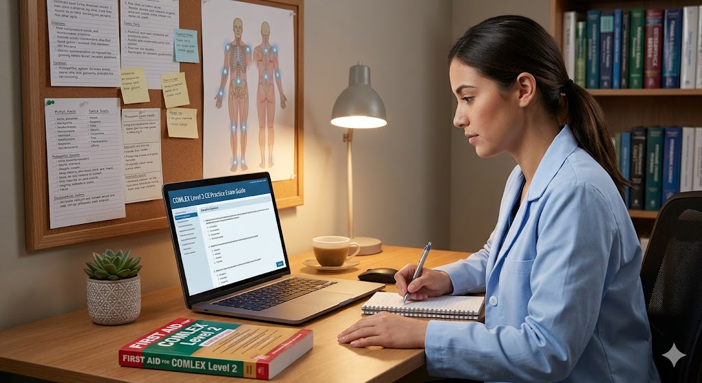 Comprehensive Osteopathic Medical Licensing Examination (COMLEX) Level 2 Practice Exam Banner