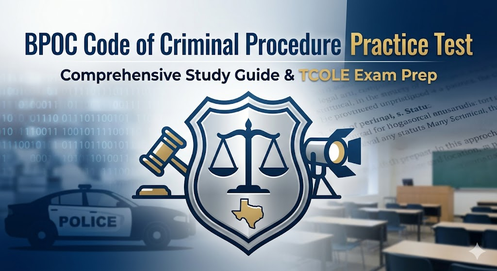 BPOC Code of Criminal Procedure (CCP) Practice Test Banner