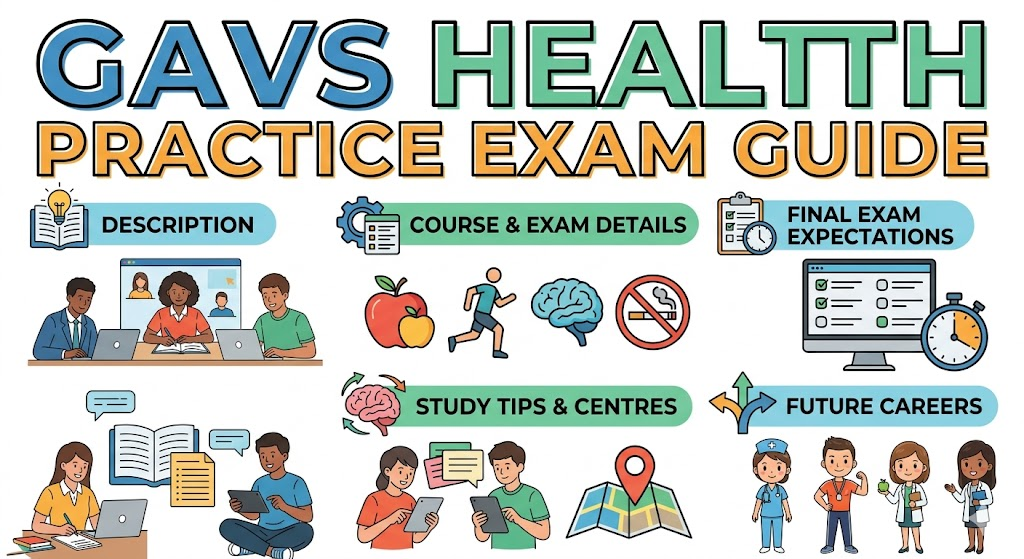Georgia Virtual School (GAVS) Health Practice Exam Banner
