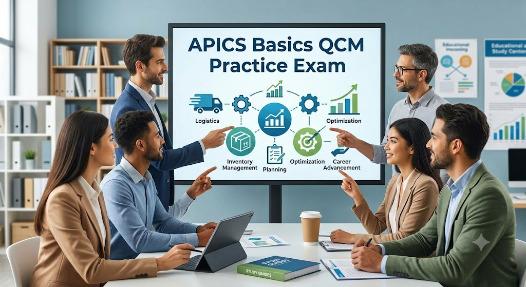 APICS Basics QCM Practice Exam Banner