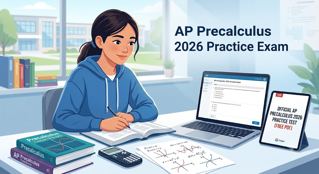 FREE AP Precalculus Practice Test 2026 Official Study Guide [PDF] Banner