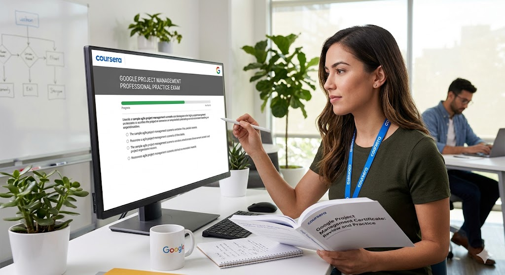 Google Project Management Professional Certificate Practice Test Banner