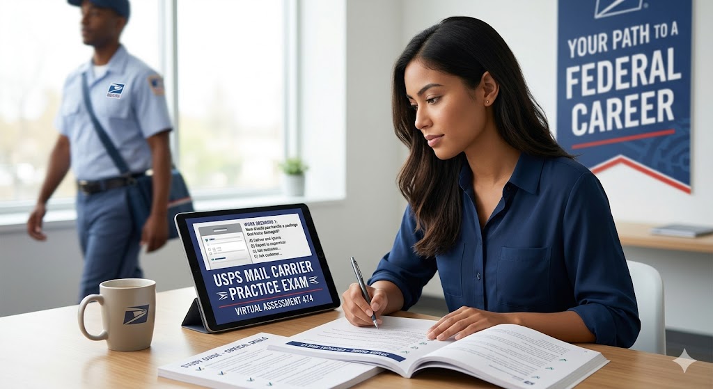 Mail Carrier Practice Exam Banner