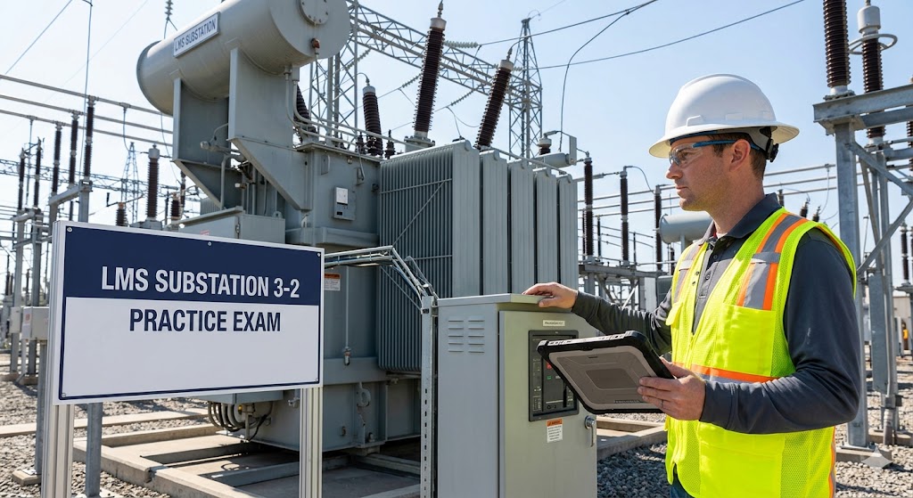 LMS Substation 3-2 Practice Test Banner