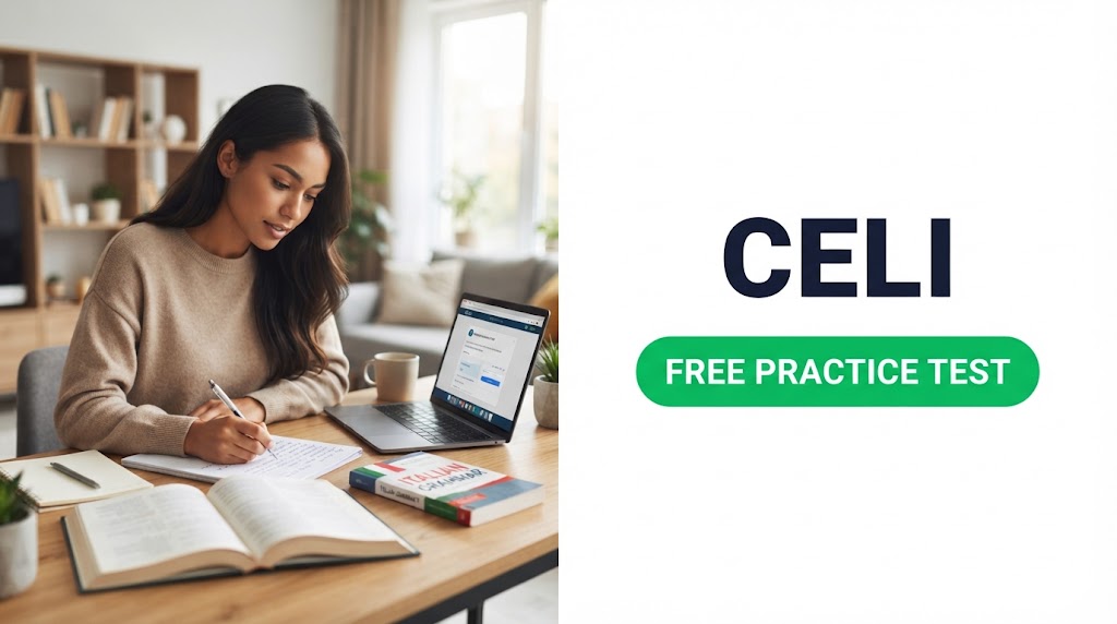 Celi Practice Test & Exam Prep Banner