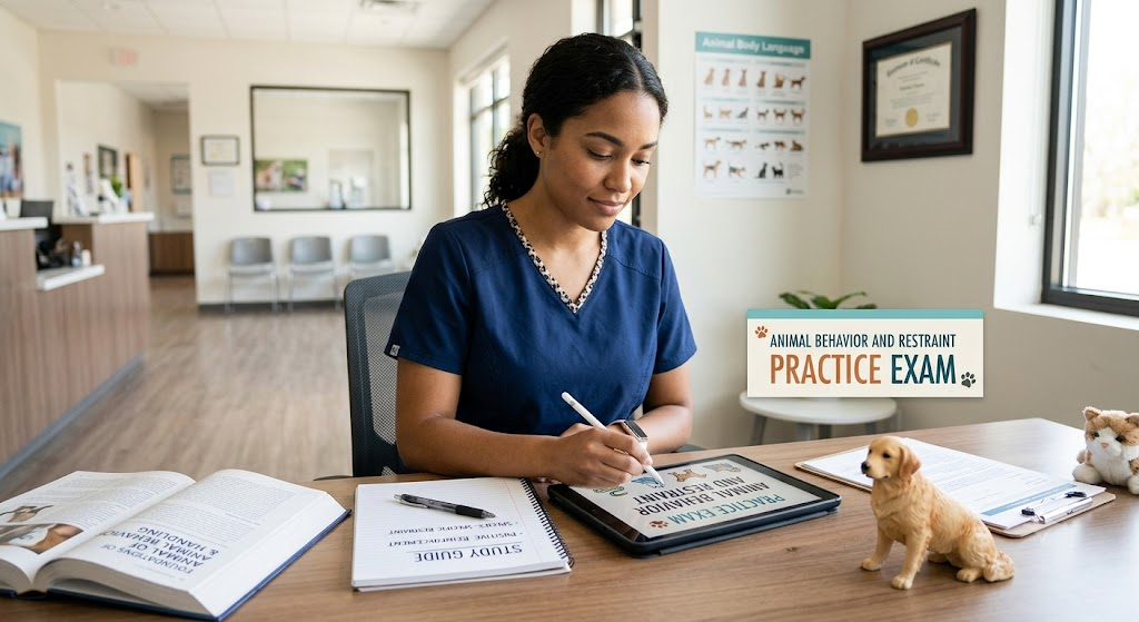Animal Behavior And Restraint Practice Test Banner