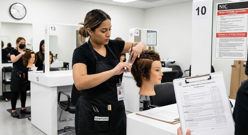 Arizona Hairstylist Practice Exam Banner
