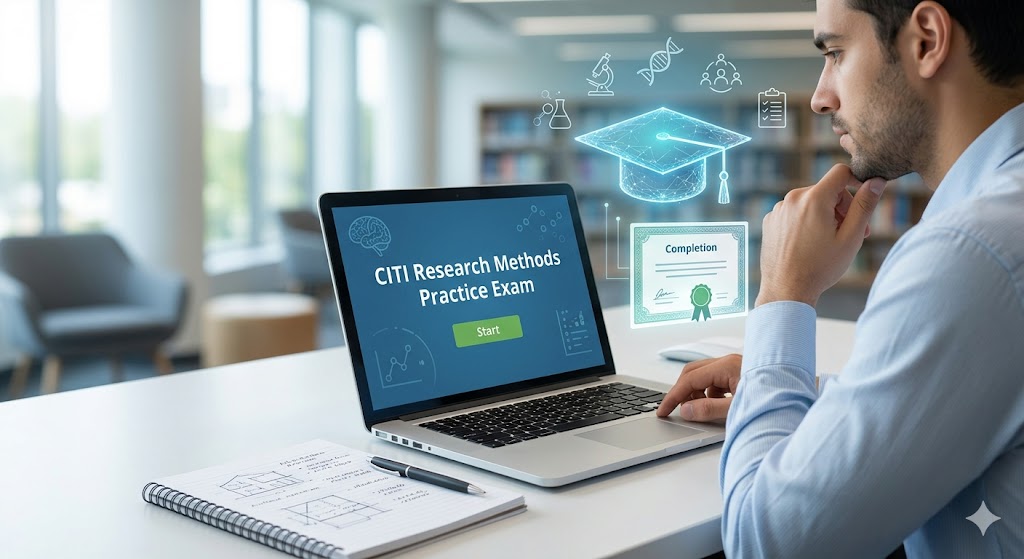 CITI Research Methods Practice Test Banner