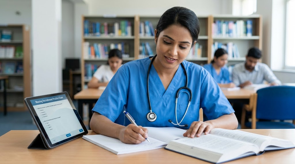 Nursing Recruitment Practice Test & Exam Prep | India Banner