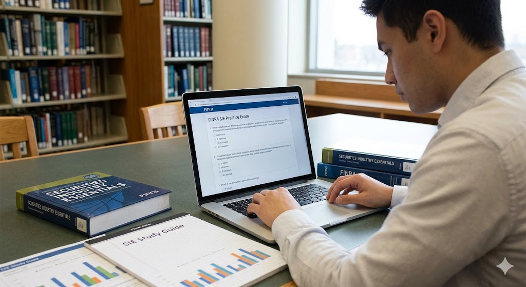 FINRA Securities Industry Essentials (SIE) Practice Test Banner