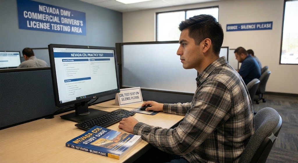Nevada CDL Practice Test Banner