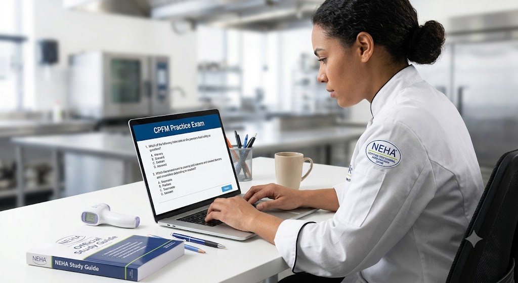 NEHA Certified Professional Food Manager Practice Exam Banner