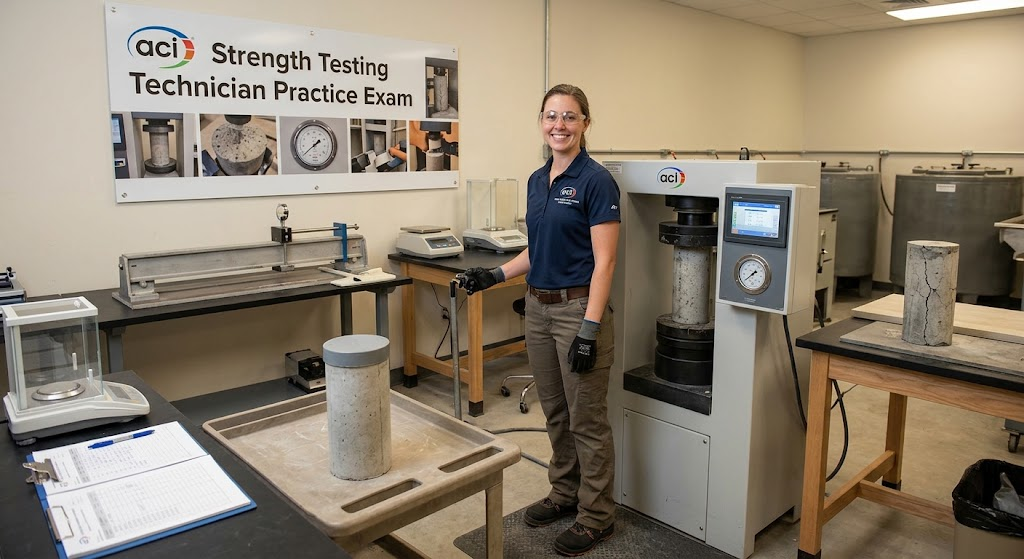 ACI Concrete Strength Testing Technician Practice Test Banner