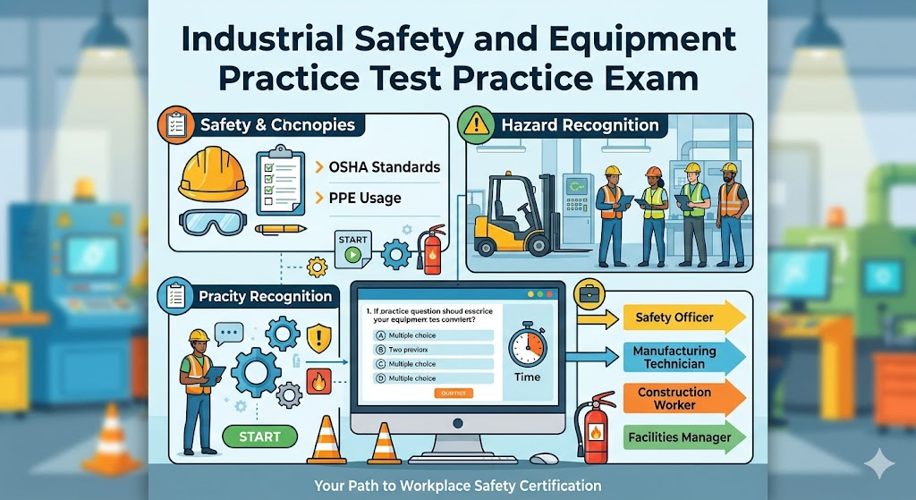 Industrial Safety and Equipment Practice Test Banner