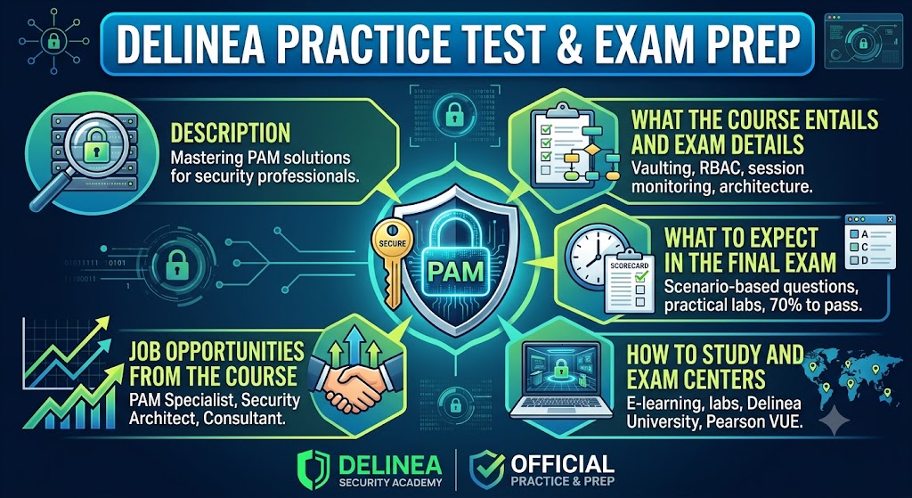 Delinea Practice Test & Exam Prep Banner