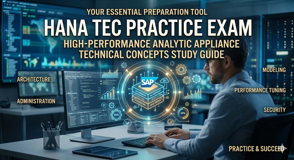High-performance Analytic Appliance (HANA) TEC Practice Exam Banner