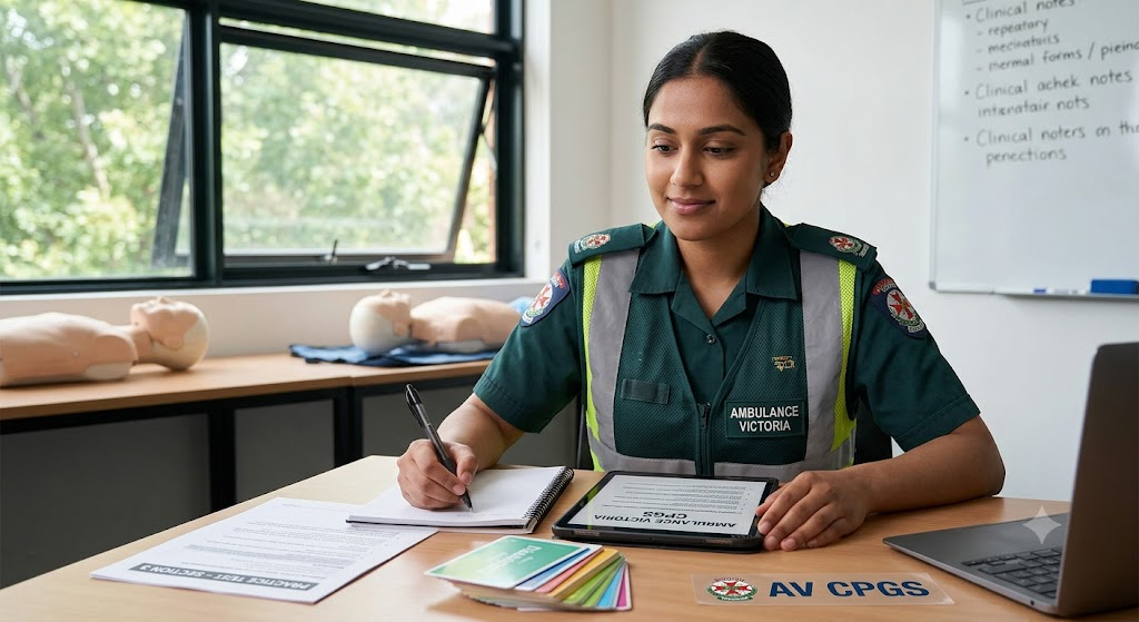 Ambulance Victoria CPGS Practice Test Banner