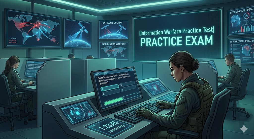 Information Warfare Practice Test Banner