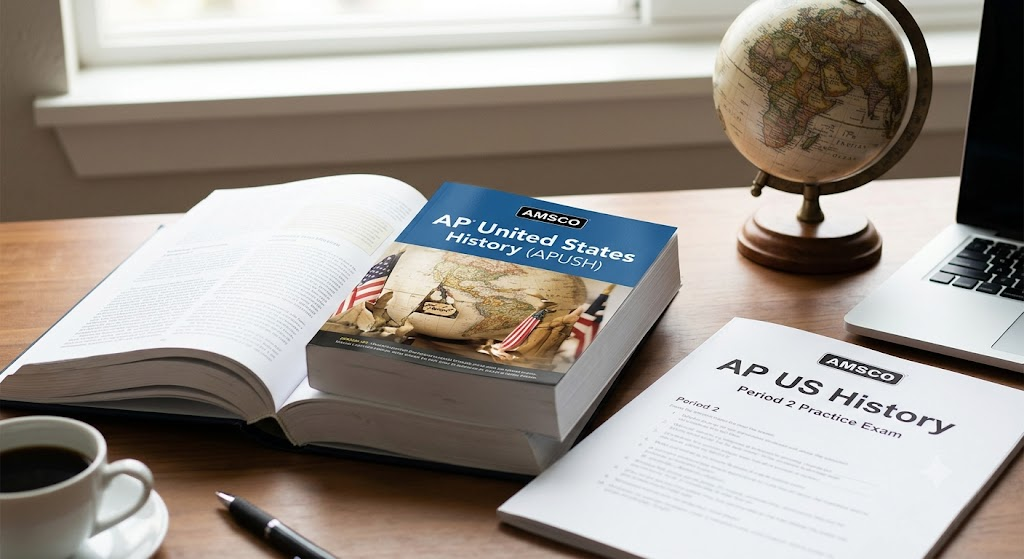 AMSCO AP United States History Exam (APUSH) – Period 2 Practice Test Banner
