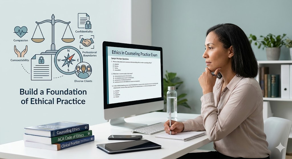 Ethics in Counseling Practice Test Banner