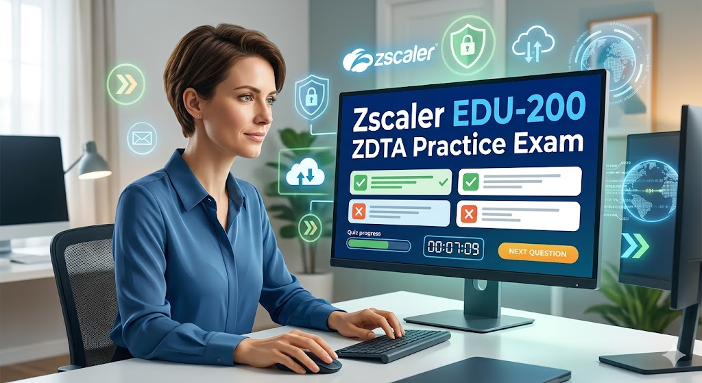 Zscaler for Users – Essentials (EDU‑200) for ZDTA Practice Test Banner