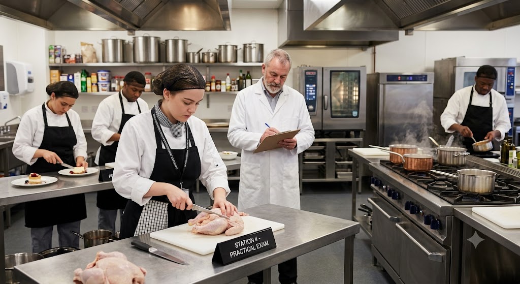 Professional Cookery Exam Prep | United Kingdom Banner