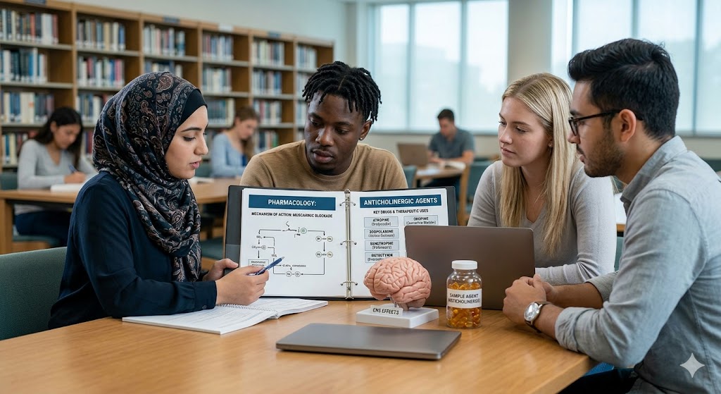 Pharmacology Anticholinergic Agents Practice Test Banner