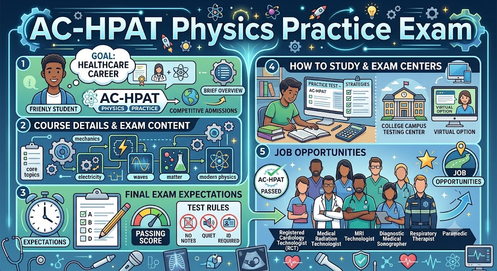 AC-HPAT Physics Practice Test Banner