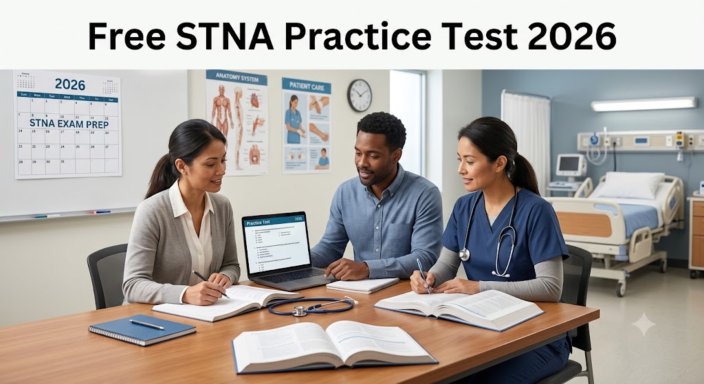 FREE STNA Practice Test 2026 Official State Tested Nurse Aides Banner