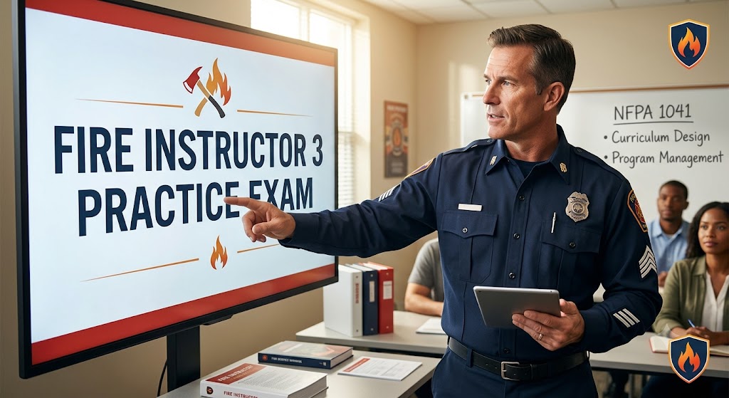 Fire Instructor 3 Practice Exam Banner