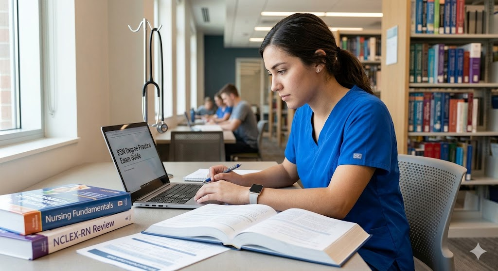 Bachelor of Science in Nursing (BSN Degree) Practice Exam Banner
